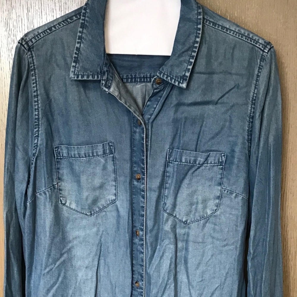 Merona Ladies Denim Shirt